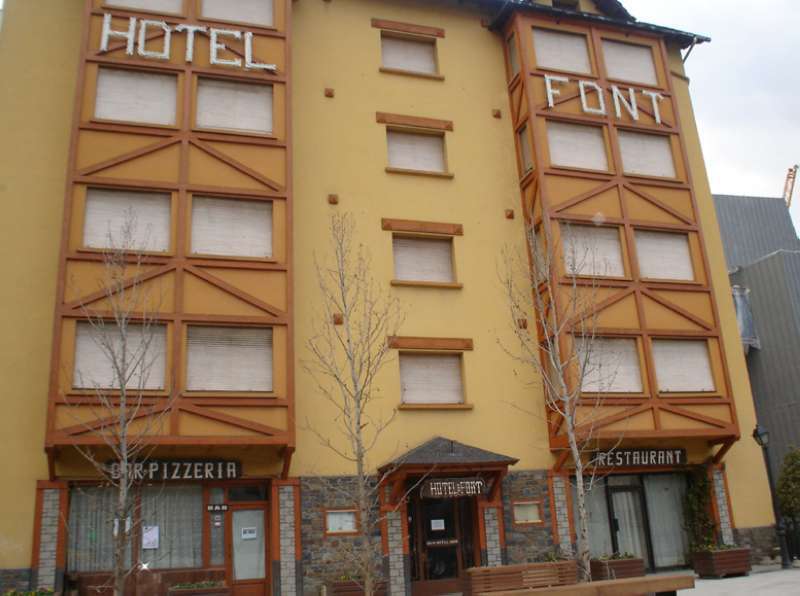 Font Andorra Hostel La Massana Ngoại thất bức ảnh
